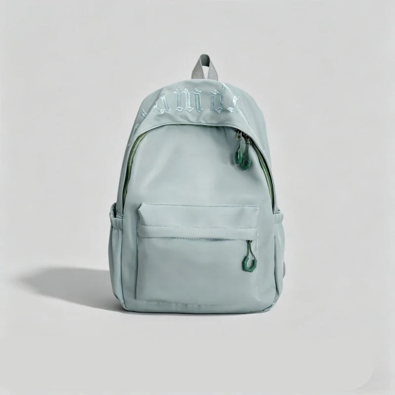 Adjustable Strap Backpack with Water Resistant Fabric and Multiple Storage Pockets