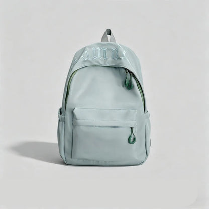Adjustable Strap Backpack with Water Resistant Fabric and Multiple Storage Pockets