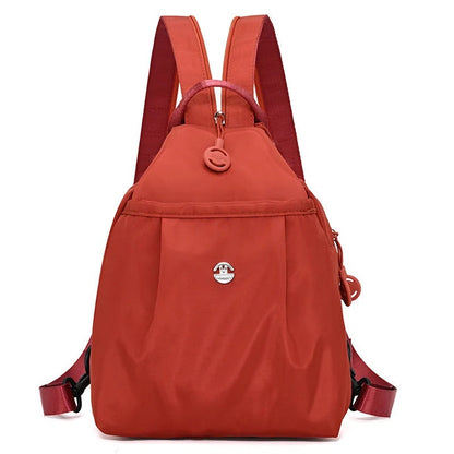 Adjustable Sling Backpack with Multiple Storage Compartments for Crossbody Wear