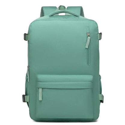 Padded Laptop Backpack Featuring Weather Resistant Fabric and Organized Compartments
