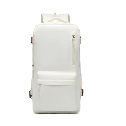 Padded Laptop Backpack Featuring Weather Resistant Fabric and Organized Compartments
