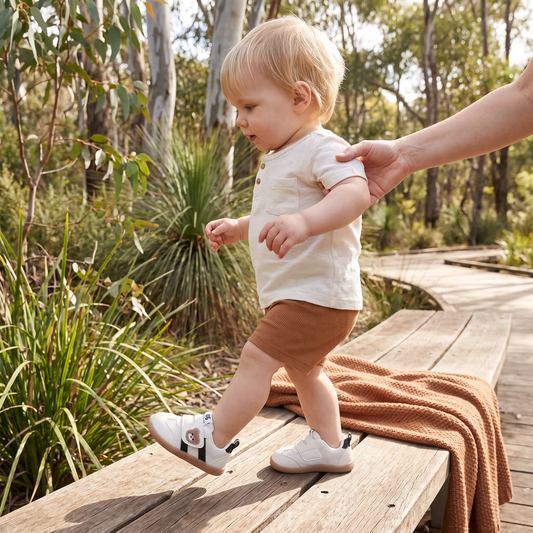 Non Slip Grip Toddler Shoes with Bendable Sole for Early Walking