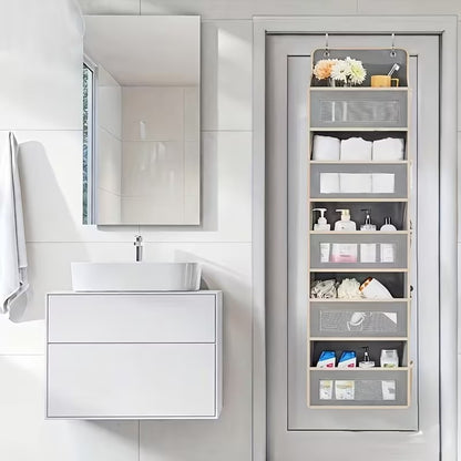 Five-Tier Hanging Storage Organizer for Bedroom, Bathroom and Pantry
