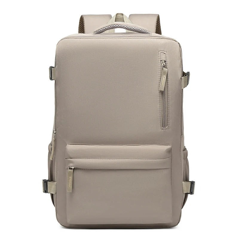 Padded Laptop Backpack Featuring Weather Resistant Fabric and Organized Compartments