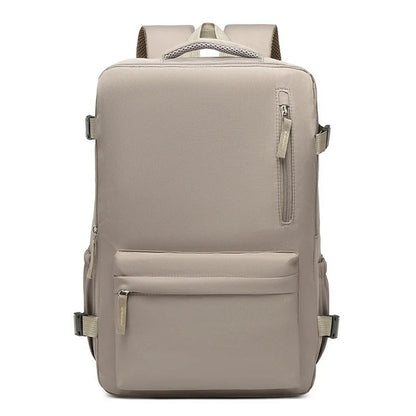 Padded Laptop Backpack Featuring Weather Resistant Fabric and Organized Compartments