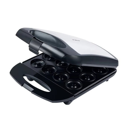 Electric Donut Maker with 12 Non Stick Cavities and Indicator Lights