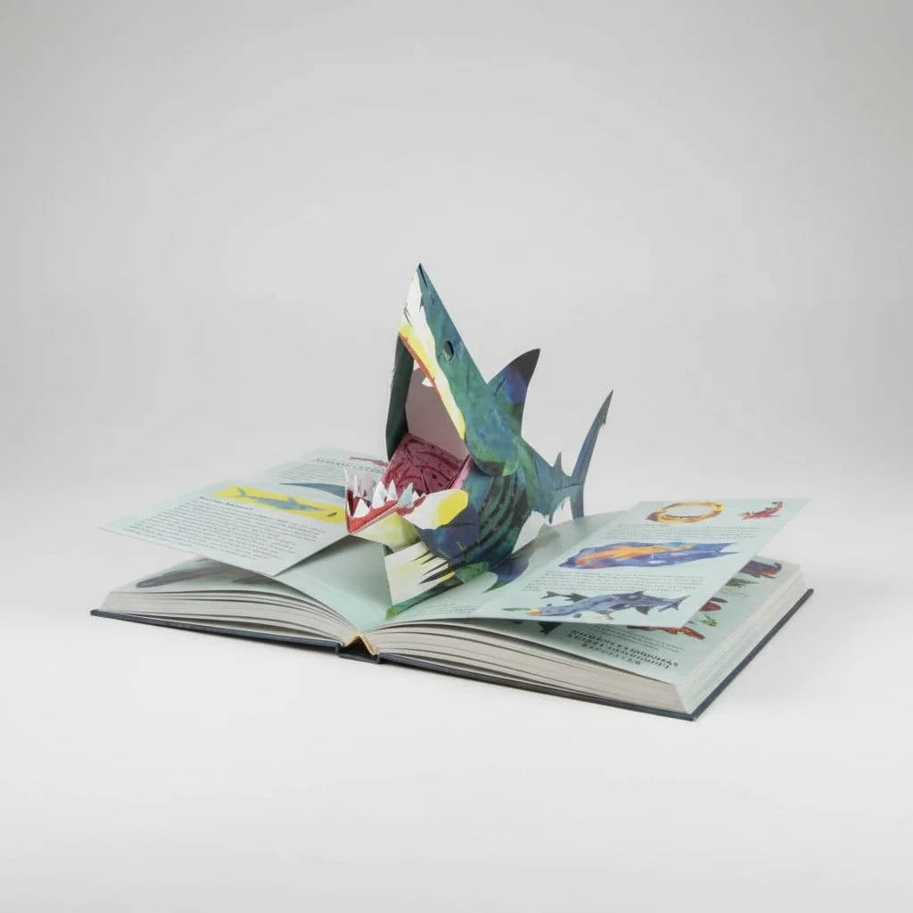 Dinosaur Pop Up Book with 3D Interactive Scenes for Kids