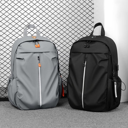 Commuter Laptop Backpack with Breathable Back Panel and Water Resistant Fabric