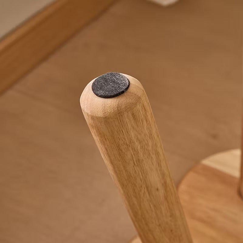 Solid Wood Ottoman Stool for Living Room and Office Décor