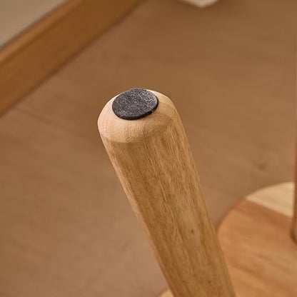 Solid Wood Ottoman Stool for Living Room and Office Décor