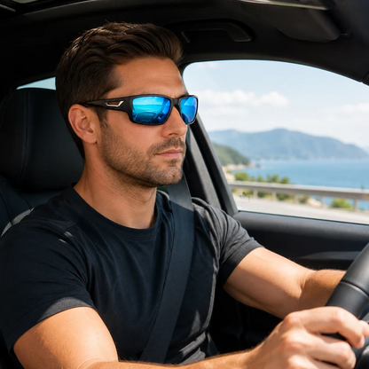 UV400 Polarized Driving Glasses with Anti Glare Lens Technology
