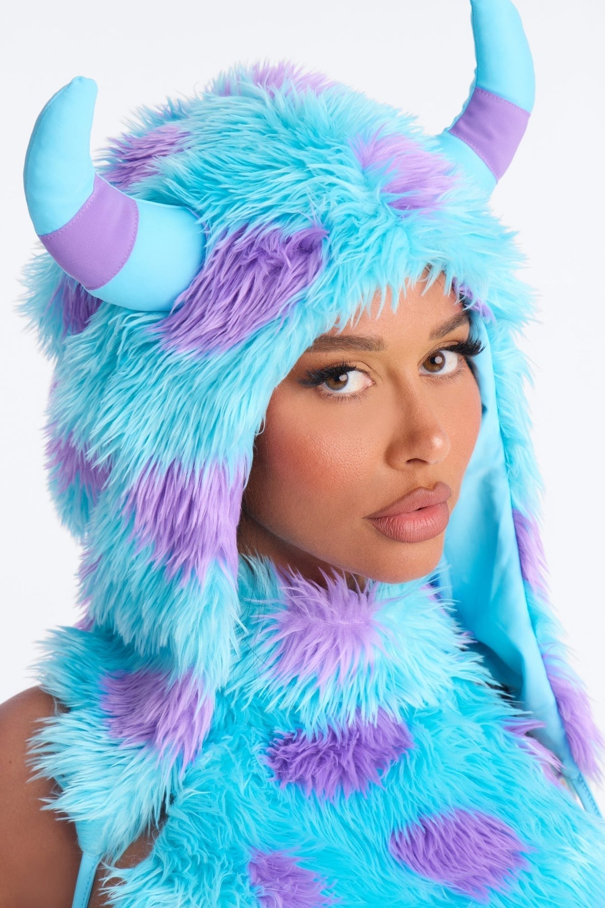 Blue Reptile Themed Outfit with Cozy Leg Warmers