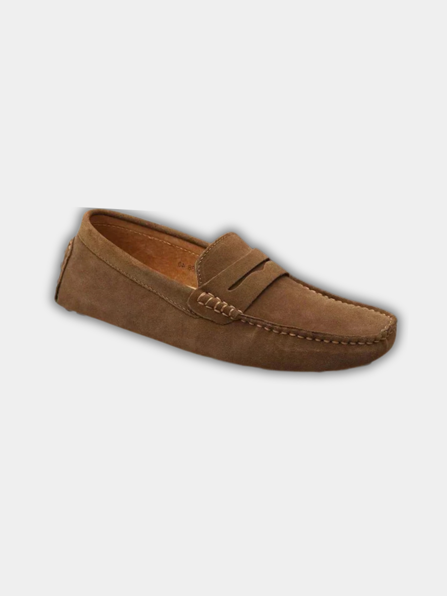 Slip On Loafers with Cushioned Footbed and Grippy Sole