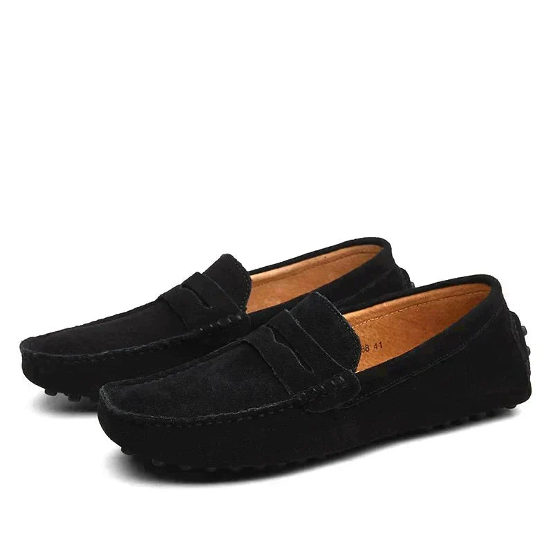 Slip On Loafers with Cushioned Footbed and Grippy Sole