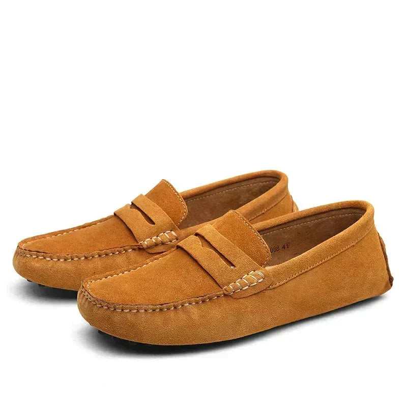 Slip On Loafers with Cushioned Footbed and Grippy Sole