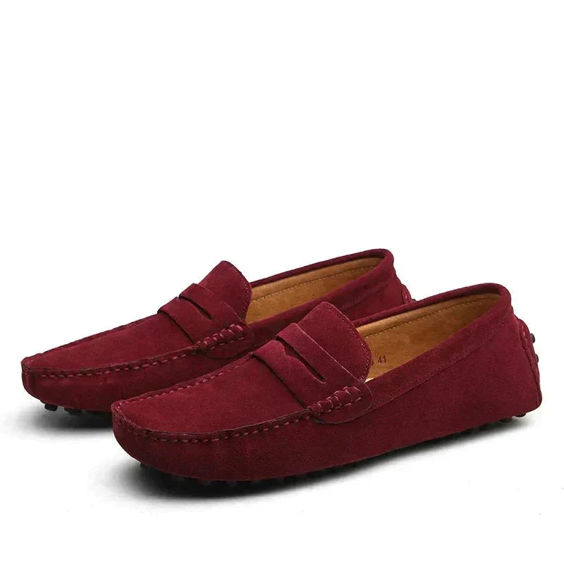 Slip On Loafers with Cushioned Footbed and Grippy Sole