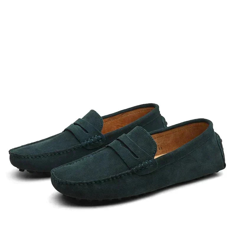 Slip On Loafers with Cushioned Footbed and Grippy Sole