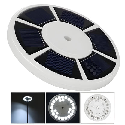 Solar Flagpole Light with 26 LED and Automatic Dusk Sensor, 12 Hour Runtime