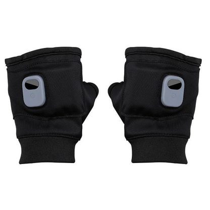 Heated Gloves with 3 Temperature Settings and Type C Charging, Fingerless Design