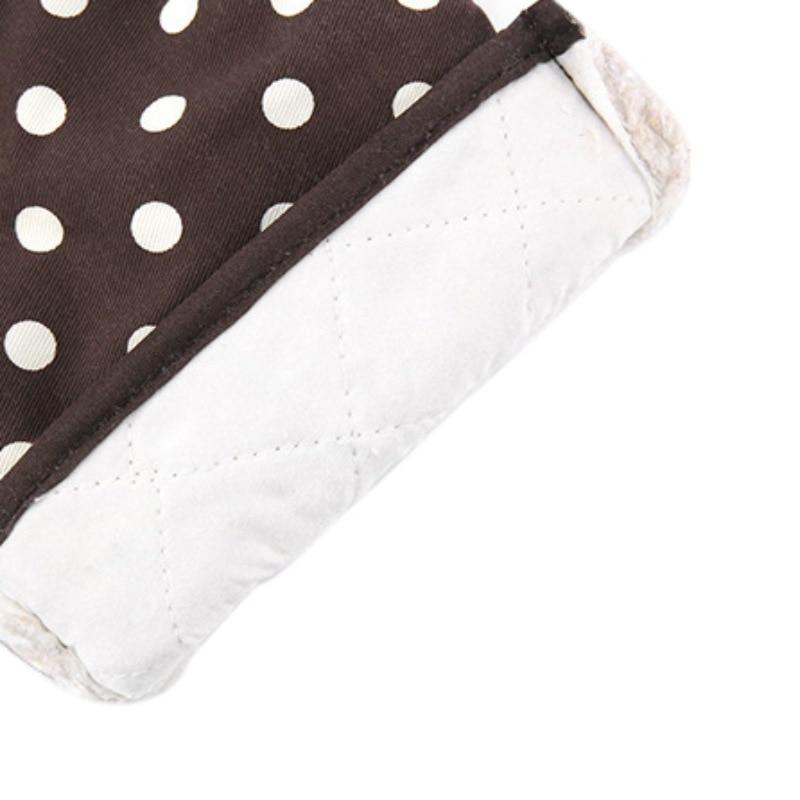 Heat Resistant Oven Mitt with Extended Forearm Coverage and Textured Grip