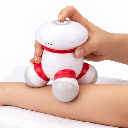 Cordless Handheld Massager with LED Lights and Quiet Vibration Motor