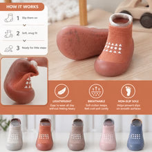 Breathable Baby Walking Shoes with Grip Textured Sole for First Steps