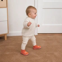 Breathable Baby Walking Shoes with Grip Textured Sole for First Steps