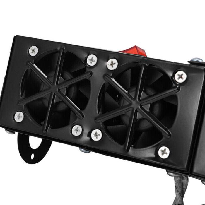 12V Portable Car Heater with Dual Zone Control and Ceramic Heating Element