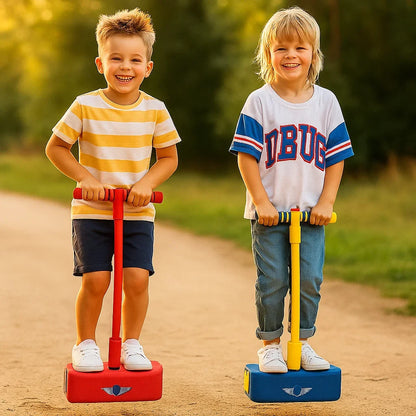 Kids Foam Pogo Jumper with Soft Handle and Nonslip Footpad for Indoor and Outdoor Bouncing
