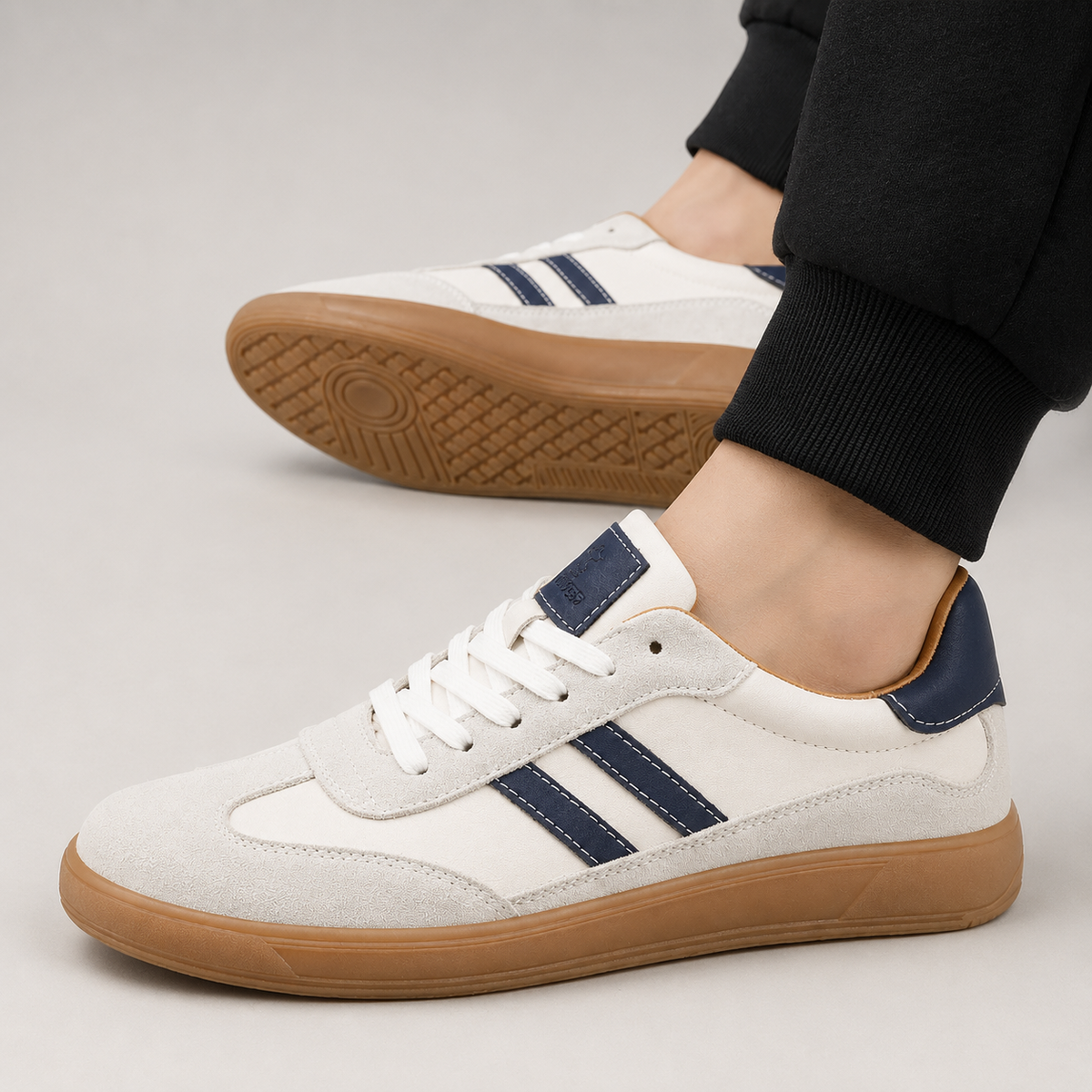 Flats with Cushioned Footbed and Grip Sole