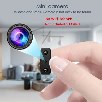 Ultra-Compact Mini Camera - Full HD | Night Vision & Motion Detection