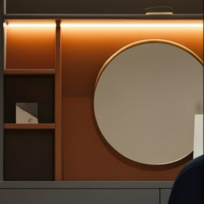 LED Under Cabinet Lighting with 45 Degree Angle Design