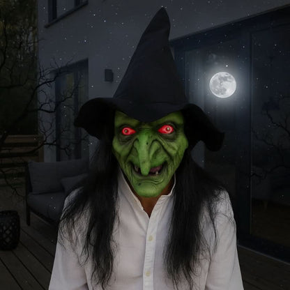Wearclo | Halloween Latex Mask | Realistic and Elastic | Adult