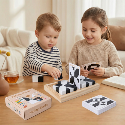Pocket Size Dual Color Logic Puzzle Game for Quick Brain Breaks, One or Two Players