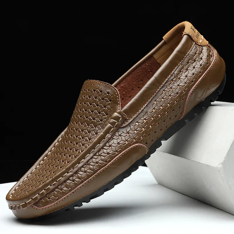 Cushioned Loafers with Grip Sole for Everyday Wear