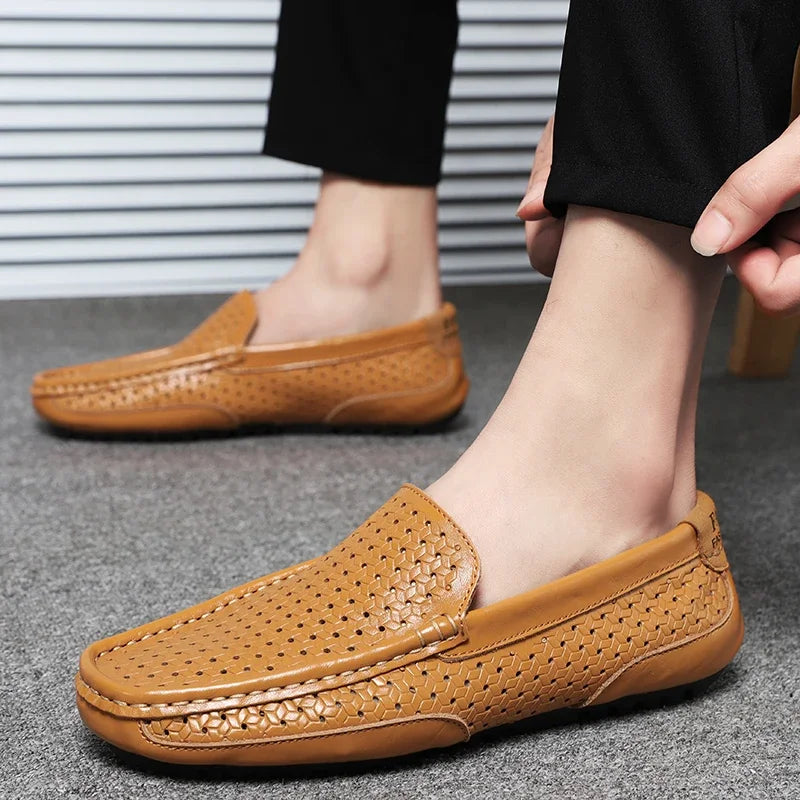 Cushioned Loafers with Grip Sole for Everyday Wear