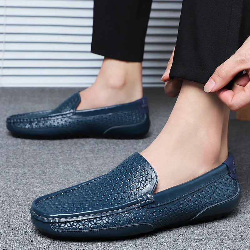 Cushioned Loafers with Grip Sole for Everyday Wear