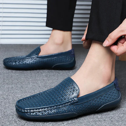 Cushioned Loafers with Grip Sole for Everyday Wear